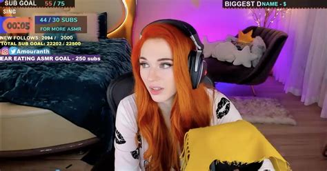 amouranth 18|Top streamer says Twitch revoked her ability to run ads without .